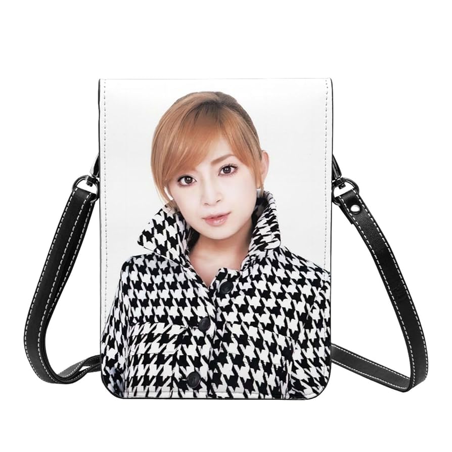 Amazon.co.jp: 写真 浜崎あゆみ (15) スマホバッグ レザーバッグ